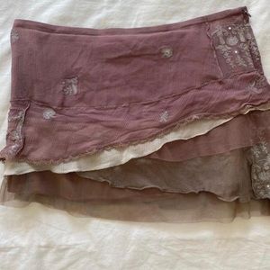 Hollister mini skirt fairy